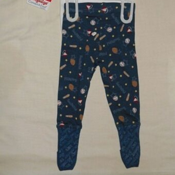 3-Piece Snugabye Converted Foot Garment Pajama Set - Picture 4 of 6